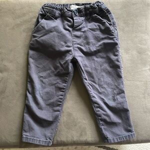 Toddler boy navy blue chinos, Zara as 2-3